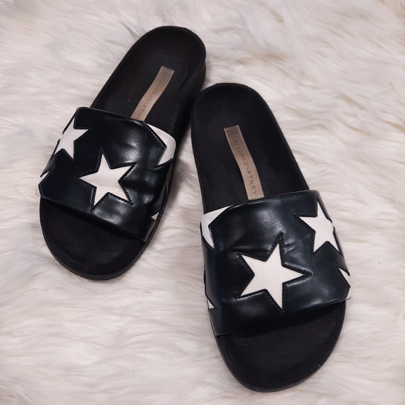 Stella McCartney Shoes - Stella McCartney Star Slide Sandals 35